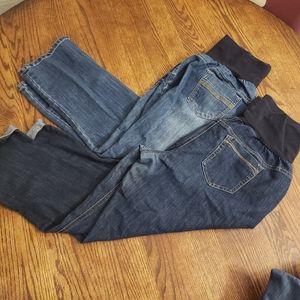 Maternity Jean Capris